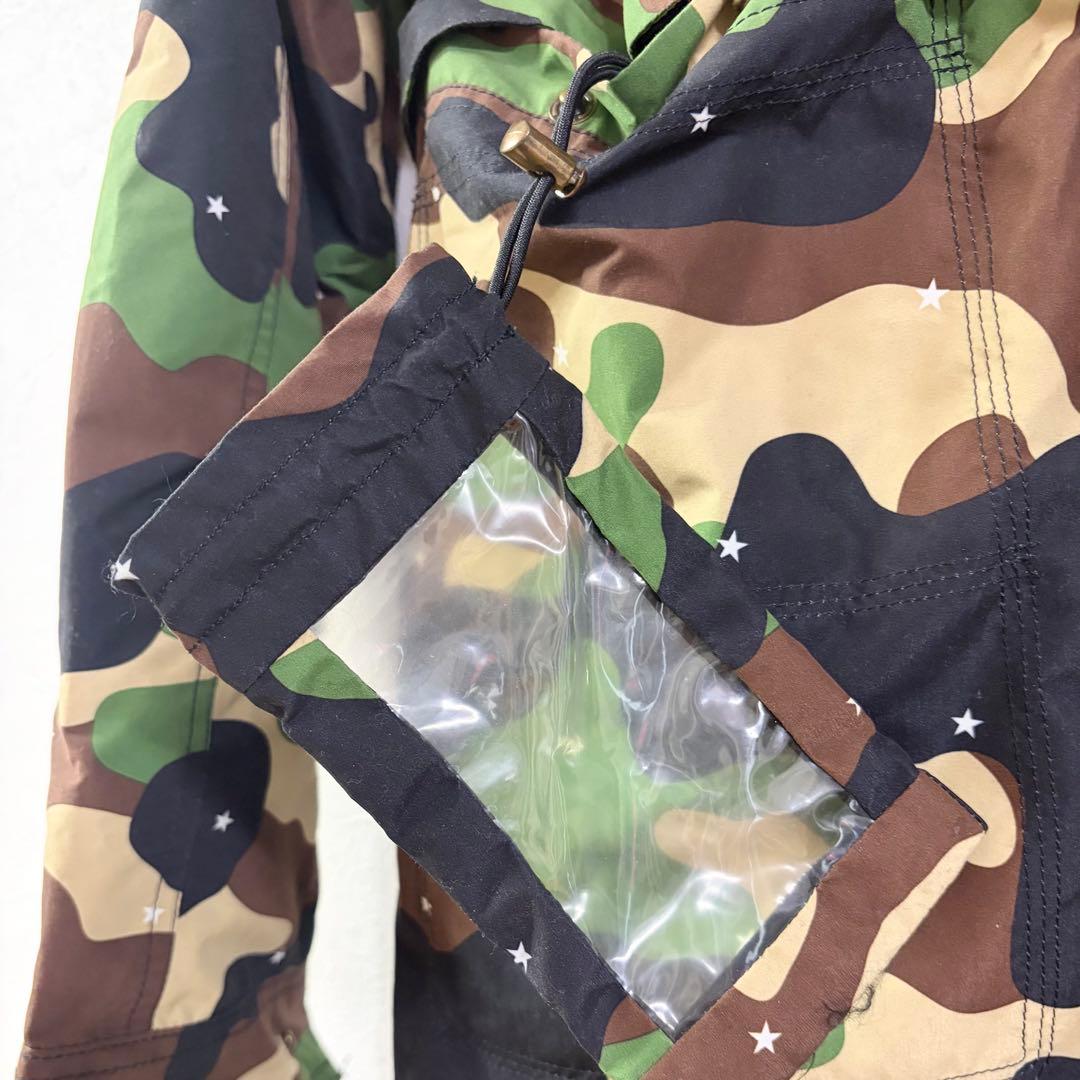 【X-girl×BURTON】オリジナルカモ柄ZOWIE JACKET　サイズM