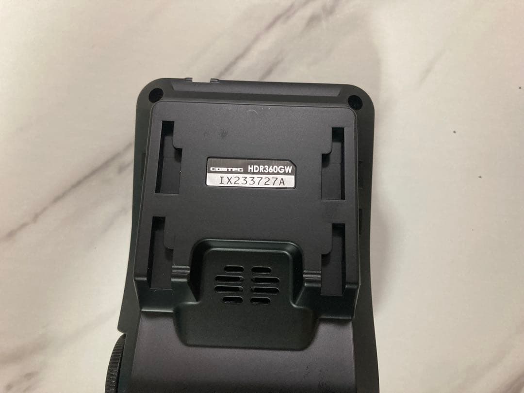 コムテック HDR360GW 前後2カメラ　ドライブレコーダー360度