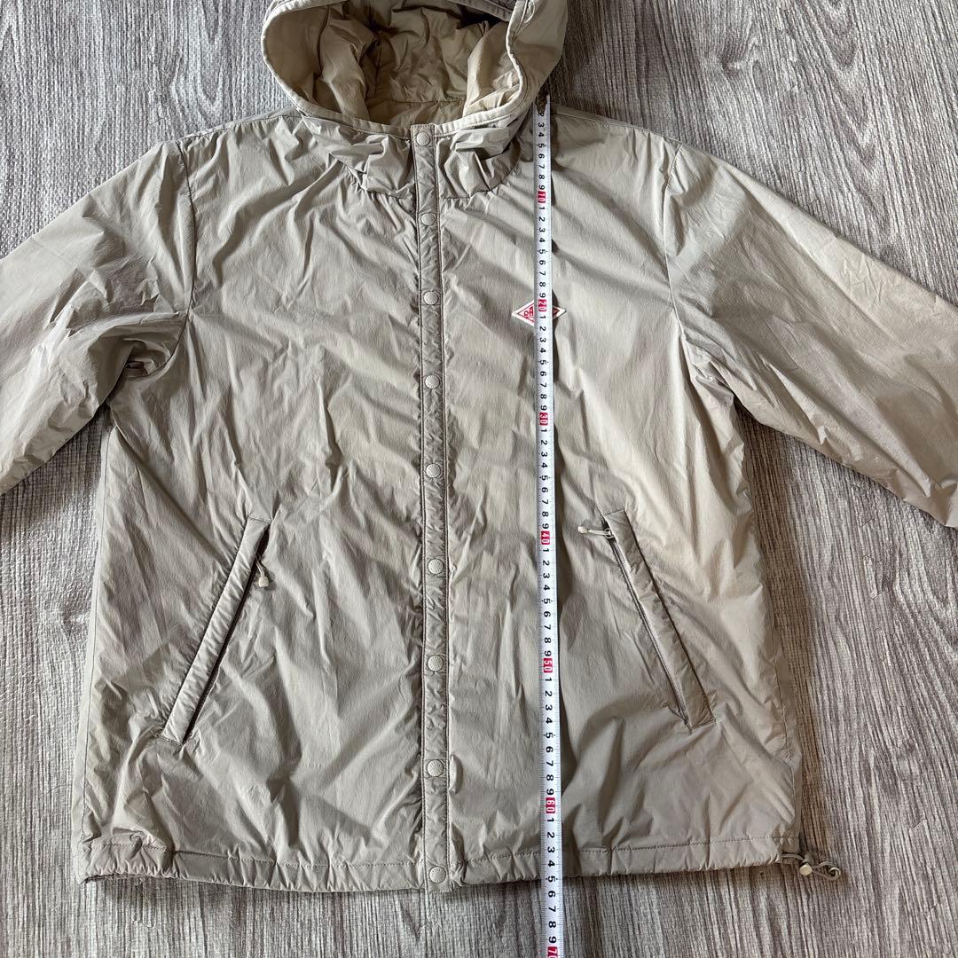 週末限定価格　DANTON インサレーションフードジャケット　42 トープ　旧型