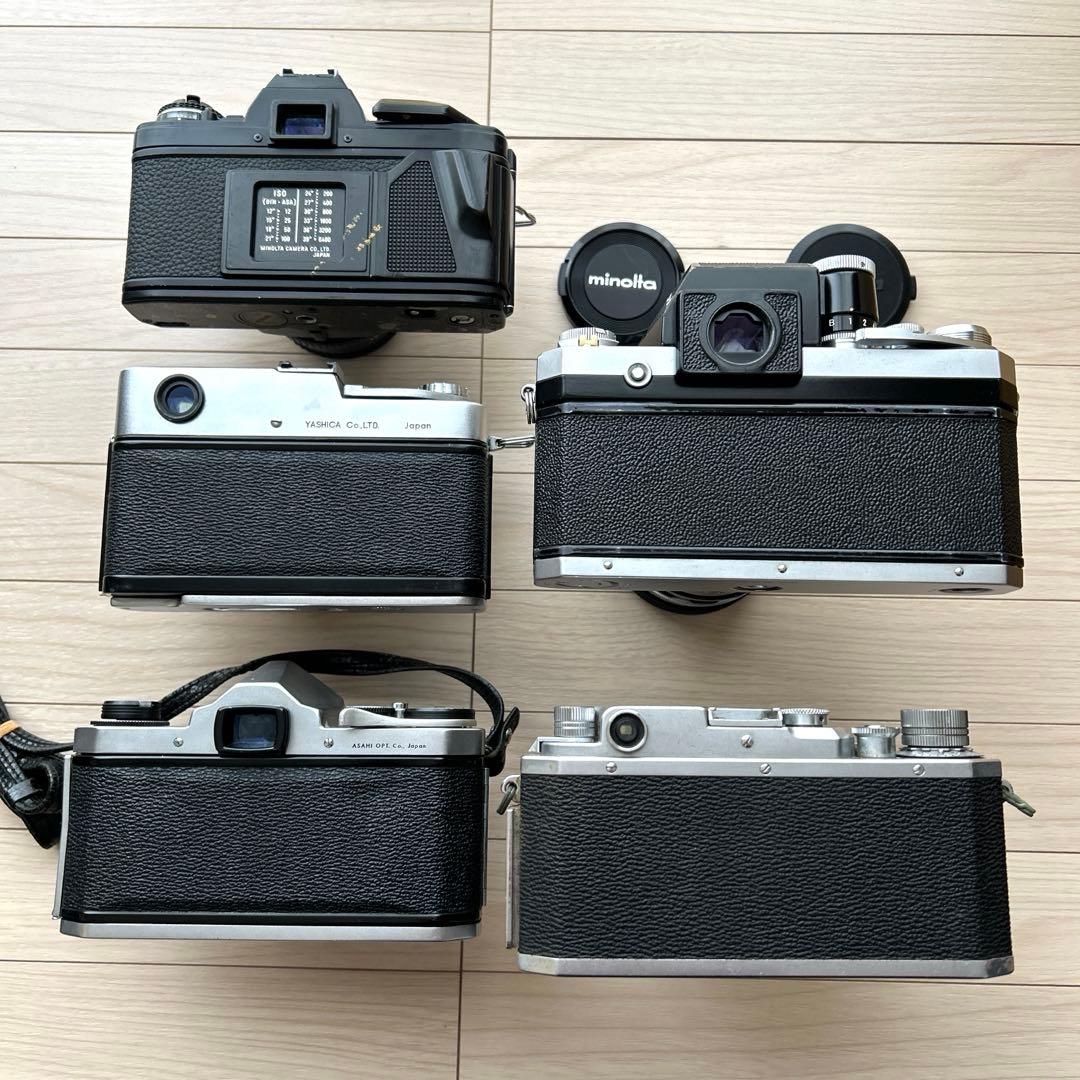 ジャンク フィルムカメラ 5台セット レンズ付き