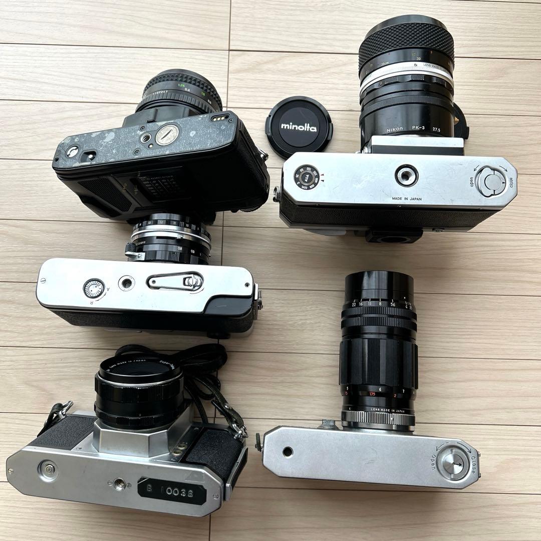 ジャンク フィルムカメラ 5台セット レンズ付き