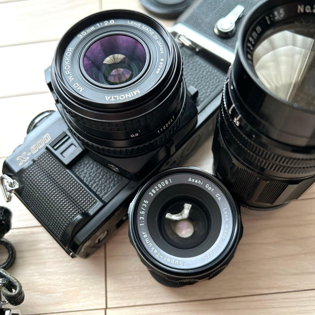 ジャンク フィルムカメラ 5台セット レンズ付き