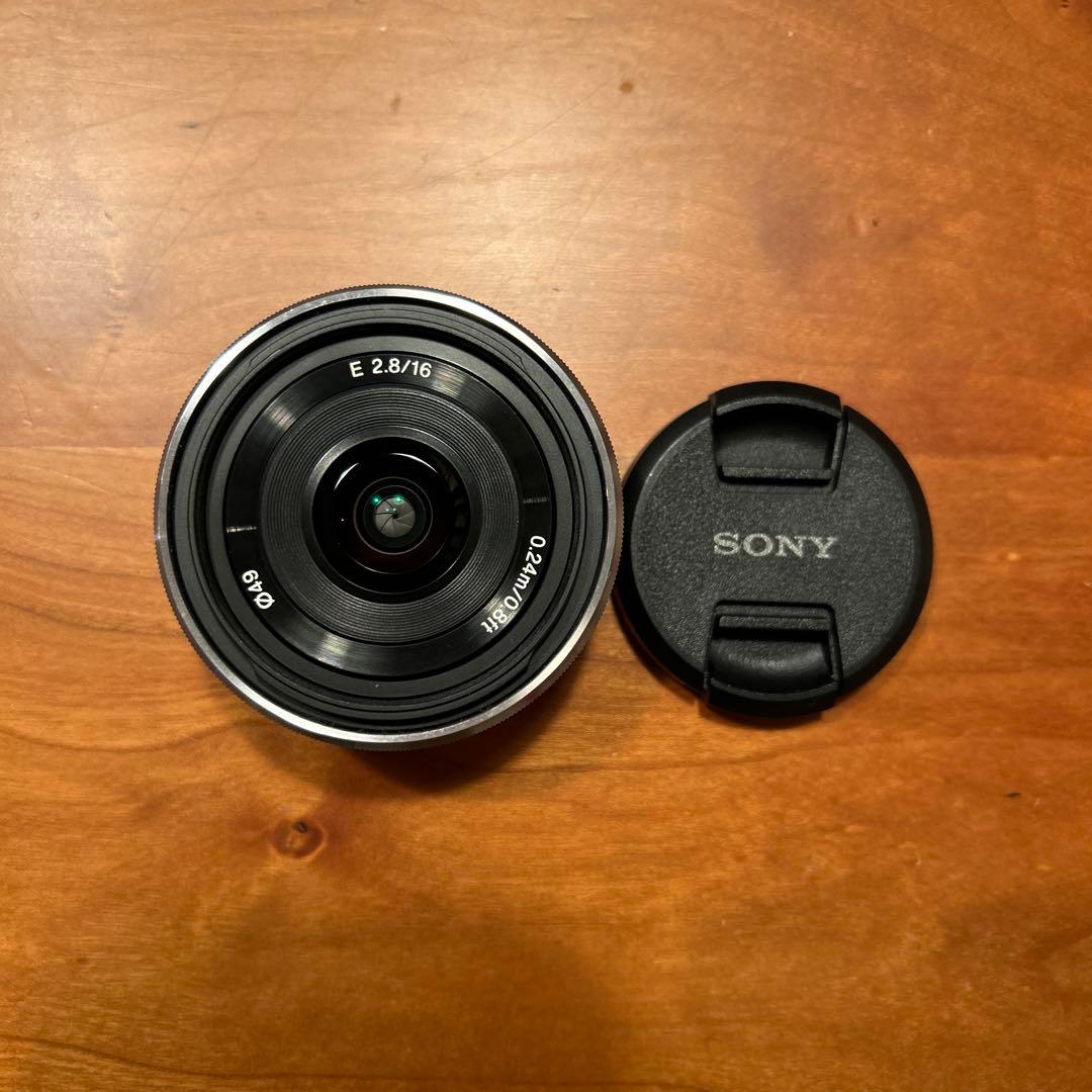 ソニー（SONY）　E 16ｍｍ Ｆ2.8 SEL16F28
