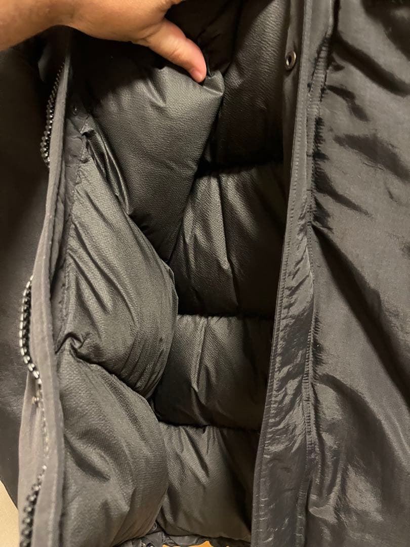 challenger down jacket ブラック