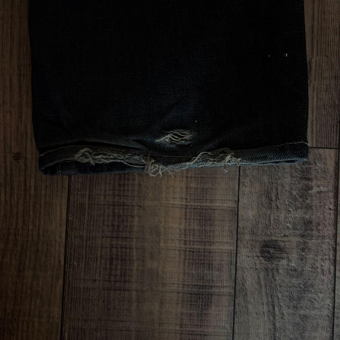 い*。様 桃太郎ジーンズ 濃紺W34