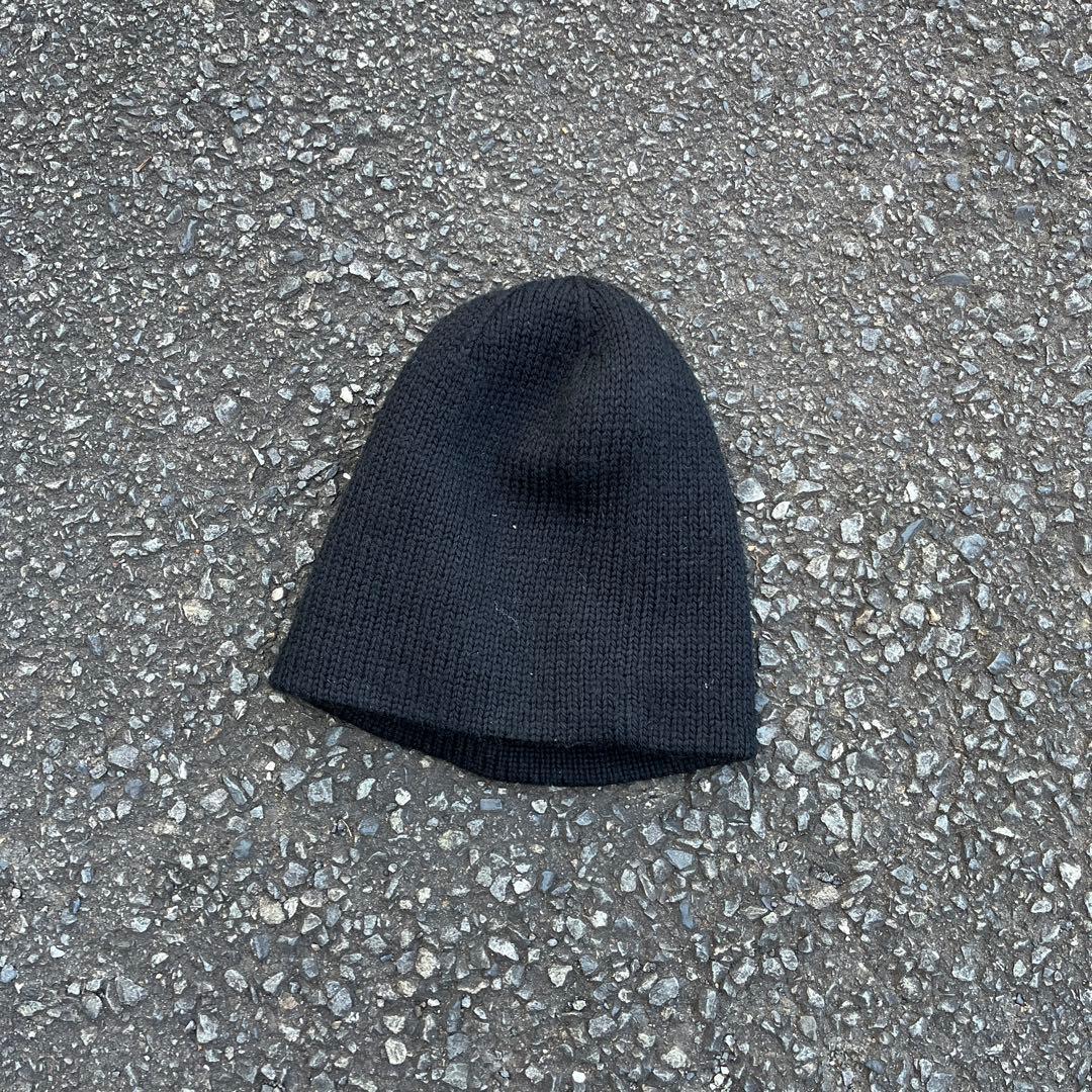 00s NUMBER (N)INE ビーニー ウール メンズ ブラック ニット