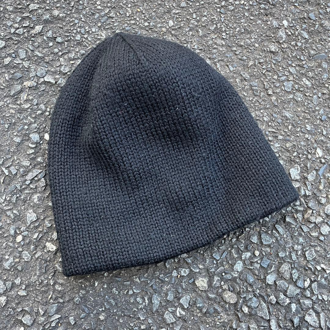 00s NUMBER (N)INE ビーニー ウール メンズ ブラック ニット