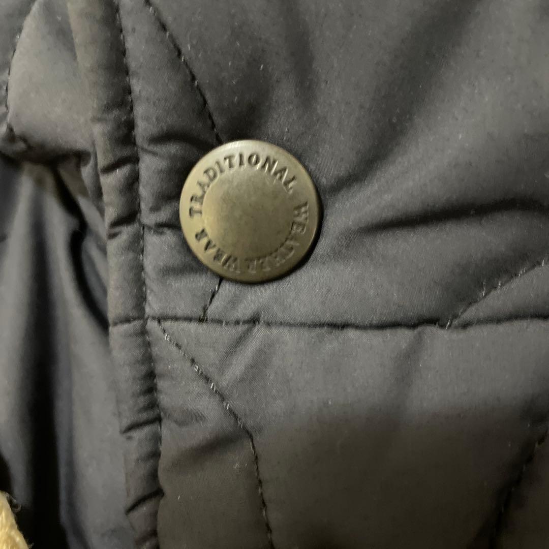 トラディショナルウェザーウェア　キルティング　ダッフルロングコート 36