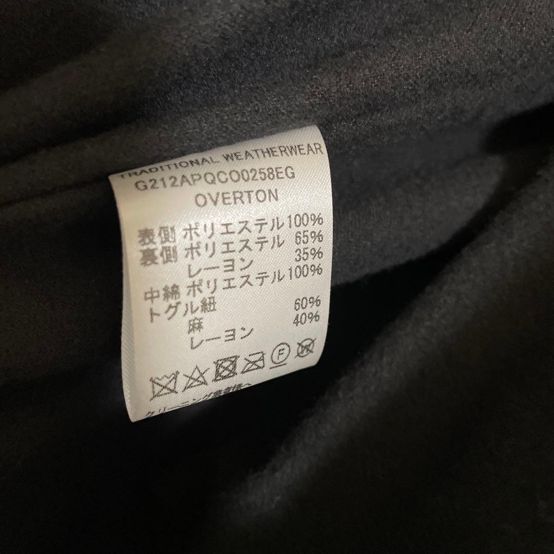 トラディショナルウェザーウェア　キルティング　ダッフルロングコート 36