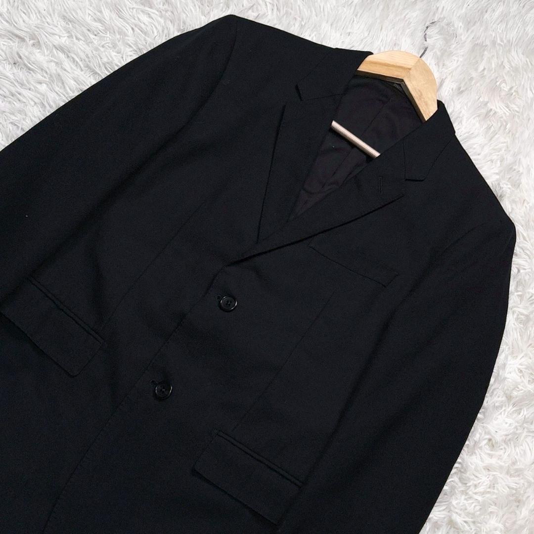 別注 MARGARET HOWELL　ブラック テーラードジャケット M FOX