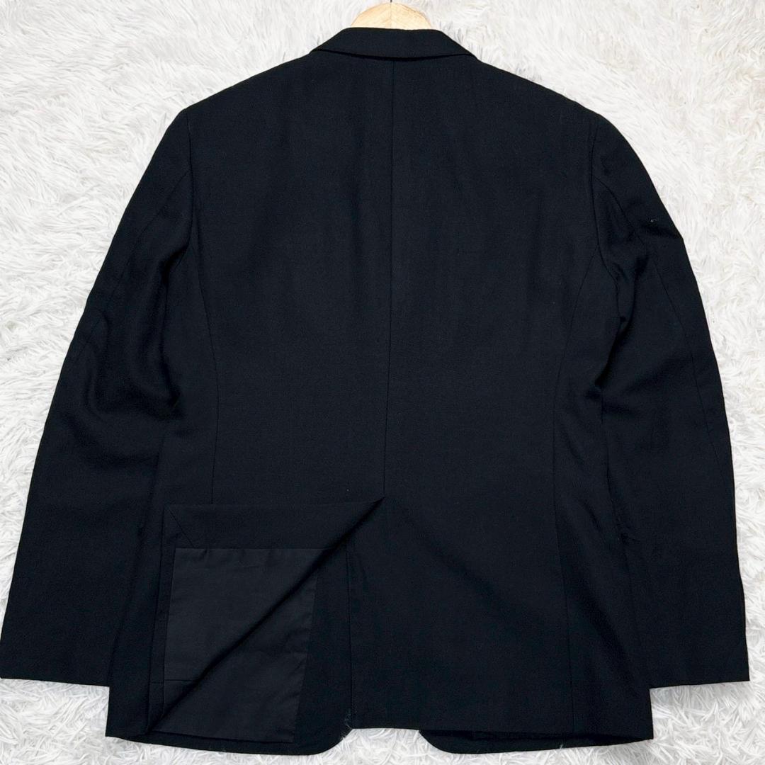 別注 MARGARET HOWELL　ブラック テーラードジャケット M FOX