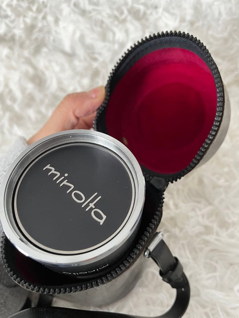 minolta SR-T 101 一眼レフカメラ ・ MC ROKKOR レンズ