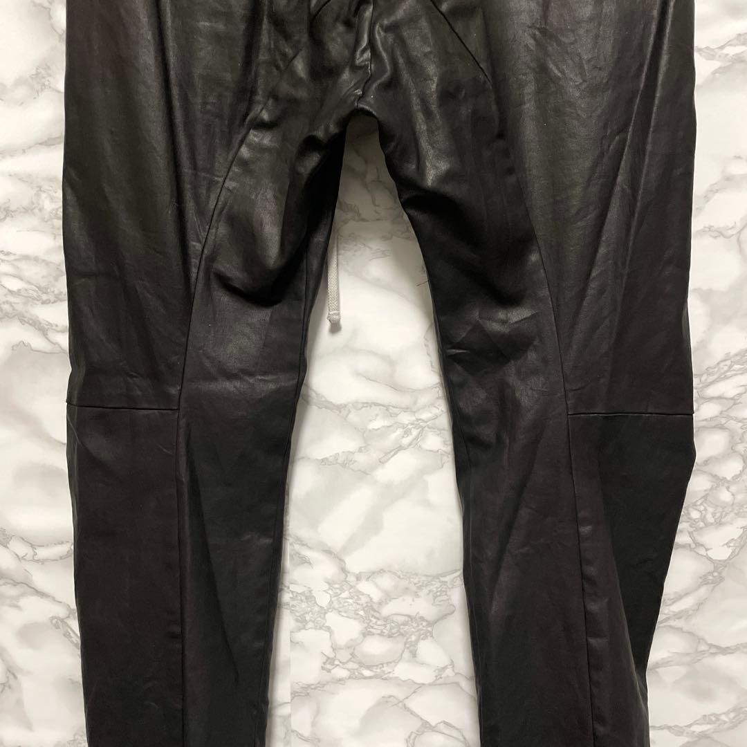 bajra バジュラ ジップデザインパンツ　ポケット　特殊加工生地