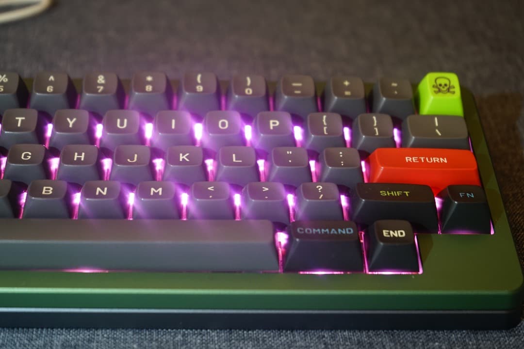 KBDFans D60 HHKBスタイル 自作キーボード（ガスケットマウント）