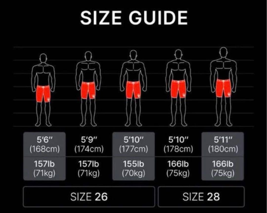 マ*サ様 ☻*様 FIED メンズ水着 26サイズ 黒と青のグラデーション