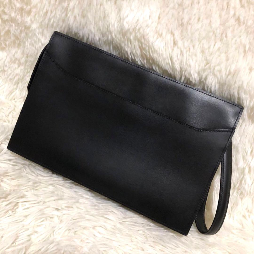 未使用級✨カルティエ クラッチバッグ セカンドバッグ パシャ ブラック