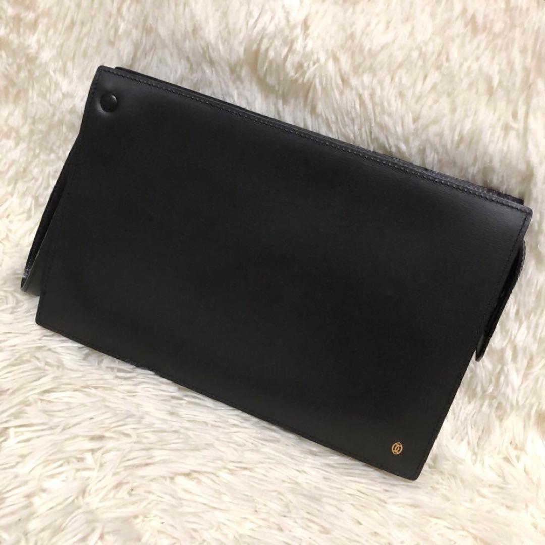 未使用級✨カルティエ クラッチバッグ セカンドバッグ パシャ ブラック