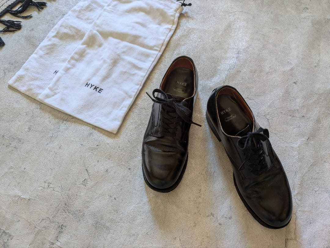 靴 HYKE LEATHER SHOES