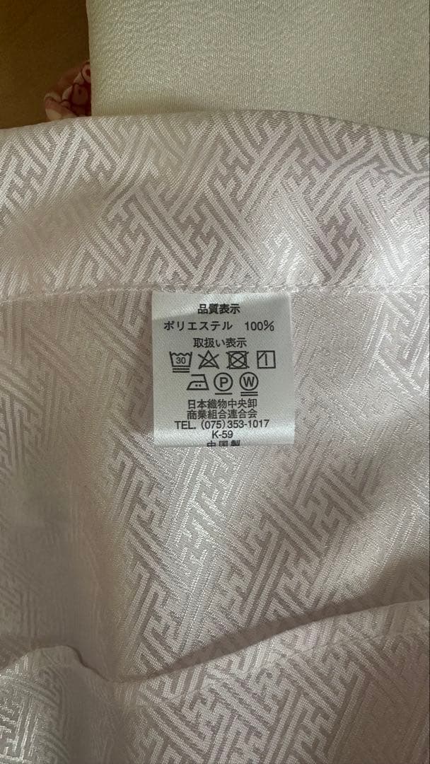 子供用着物セット 花柄刺繍　七五三　3歳　女の子　小町キッズ