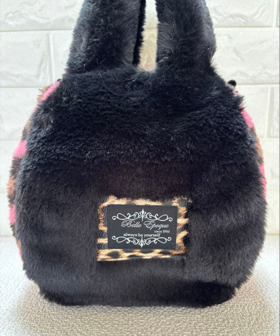 あ*き様 コヤンイサムチョン　ハンドメイド　ファーバッグ　ジョーズくん　ヒョウ柄