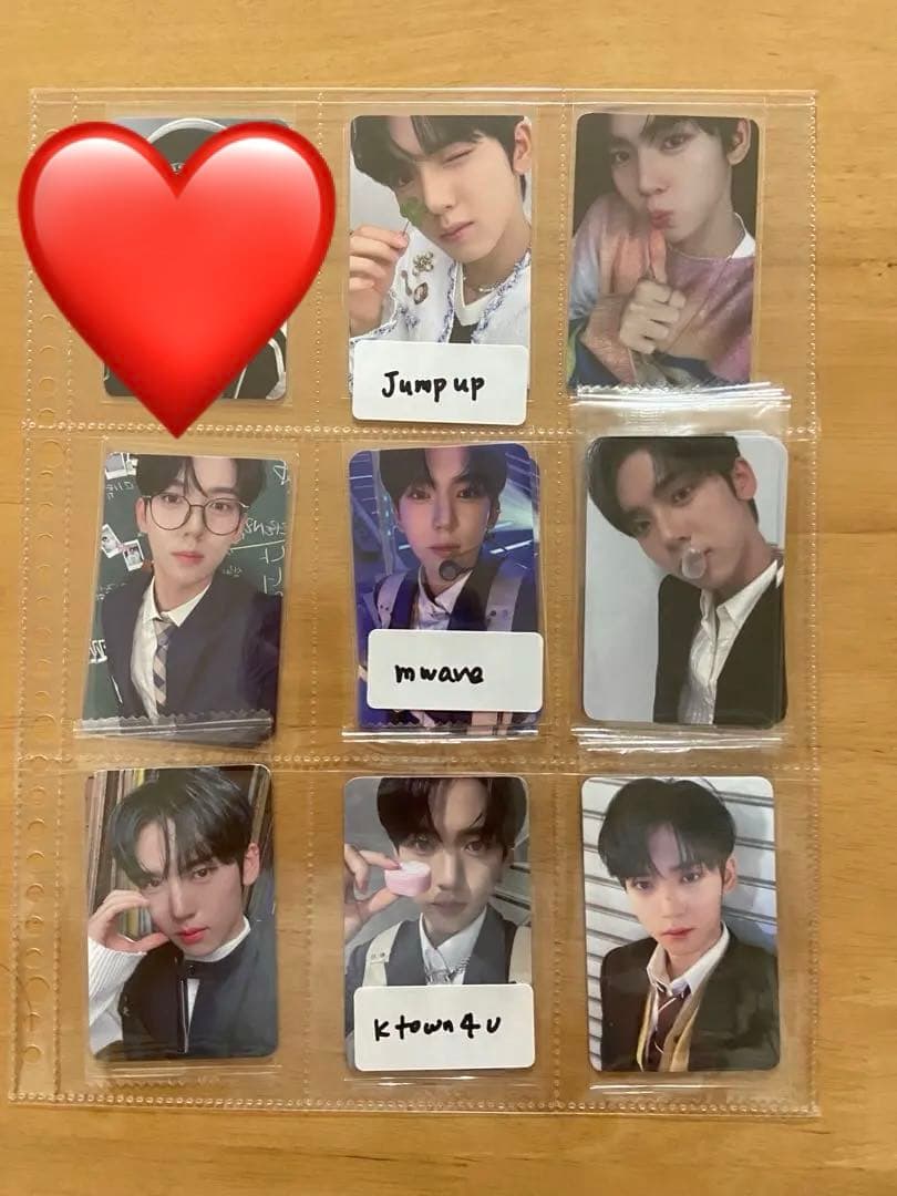 zerobaseone 特典トレカ　ユジン