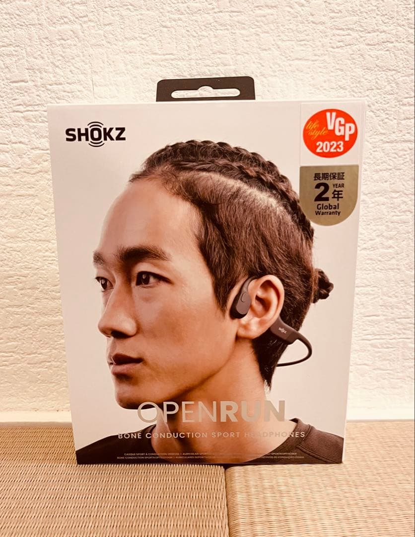 SHOKZ OpenRUN骨伝導イヤホン （マグネット充電方式）