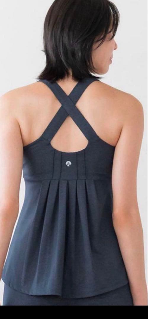 SUKALAデニムクロスタンクトップ、デニムスリットレギンス M 上下　値下げ