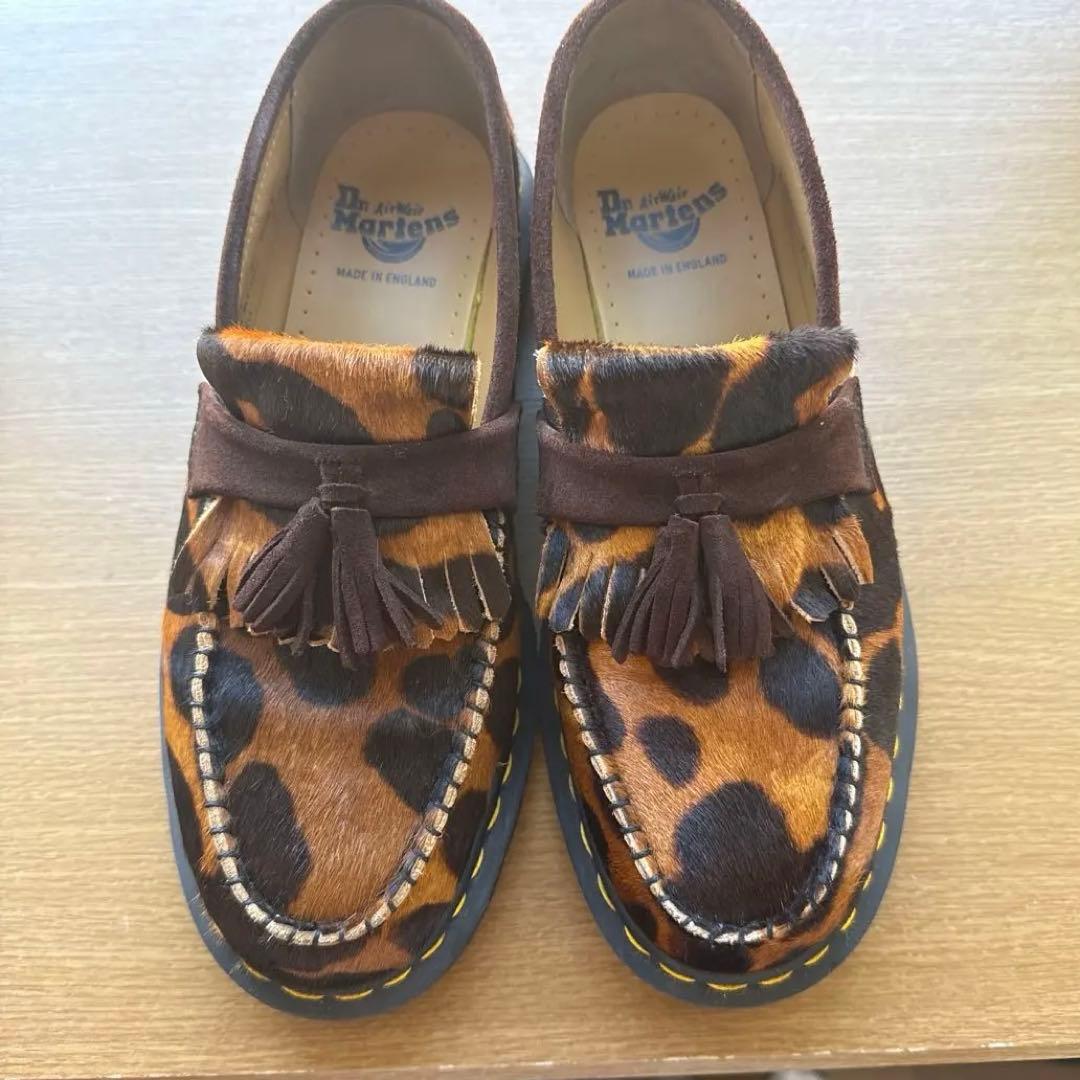 ぺ*ん様 Dr.Martens Adrian Ocelot ブラウン