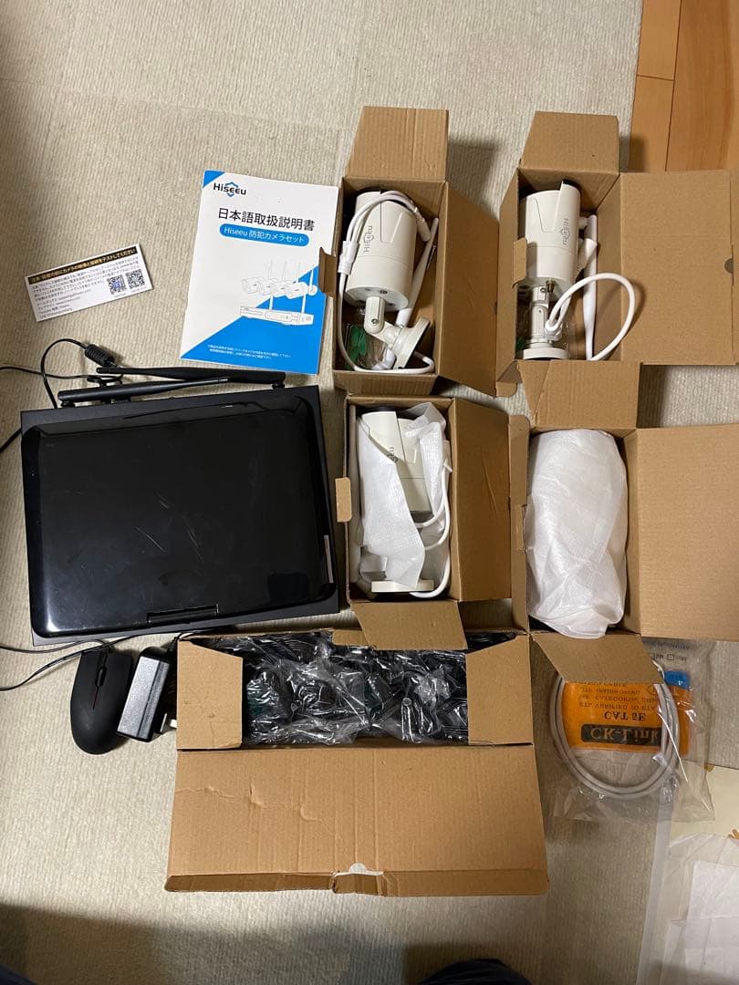 Hiseeu ワイヤレスNVRキット