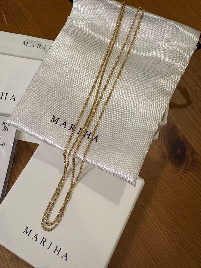 新品！MARIHA / Silent Rain NECKLACE 40cm