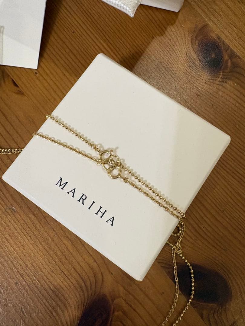 新品！MARIHA / Silent Rain NECKLACE 40cm