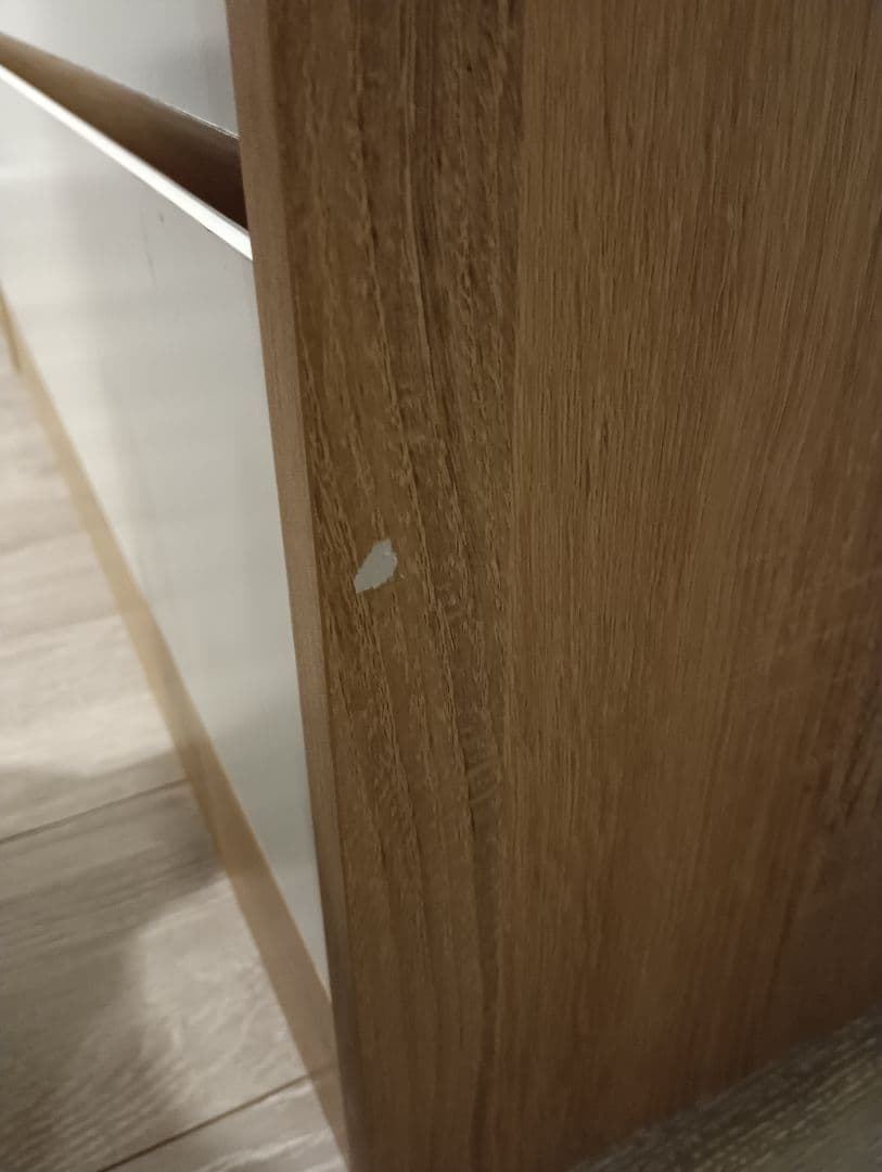 ※大きい傷有り※ リノア チェスト ホワイト ナチュラル 北欧