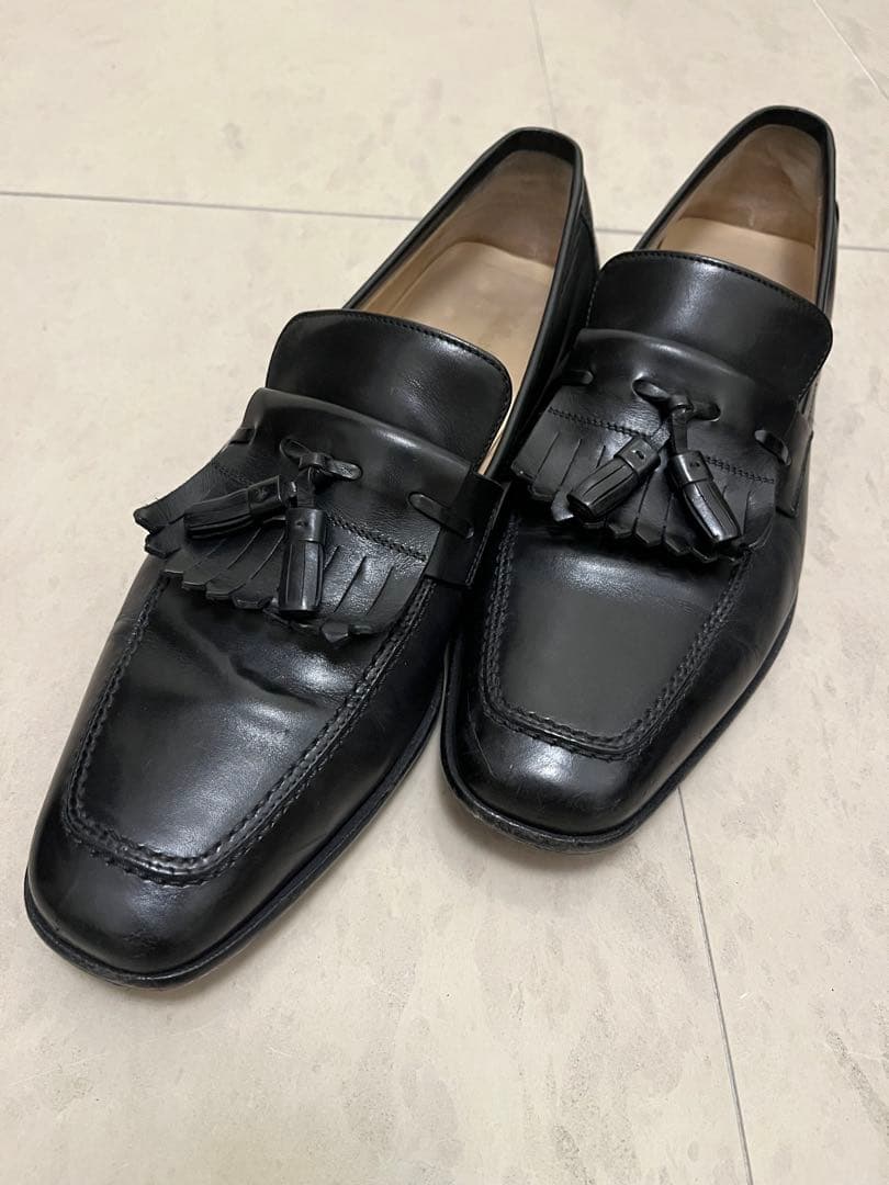 蜃*楼様 Salvatore Ferragamo タッセルローファー (8.5D