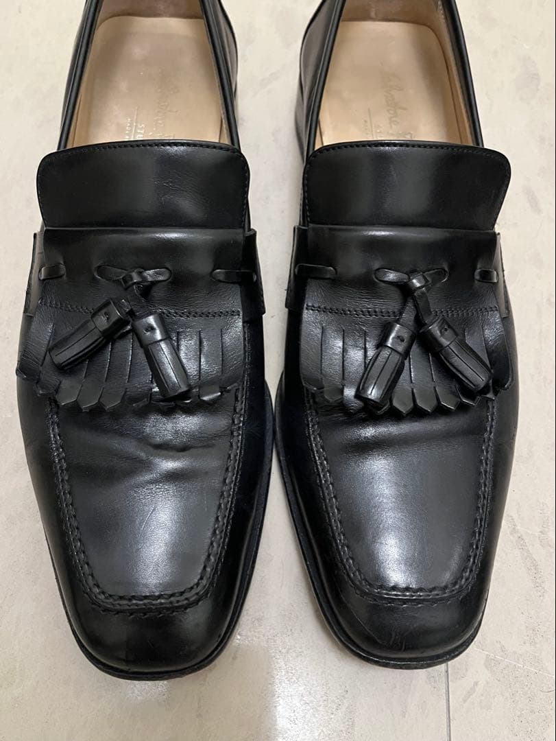 蜃*楼様 Salvatore Ferragamo タッセルローファー (8.5D