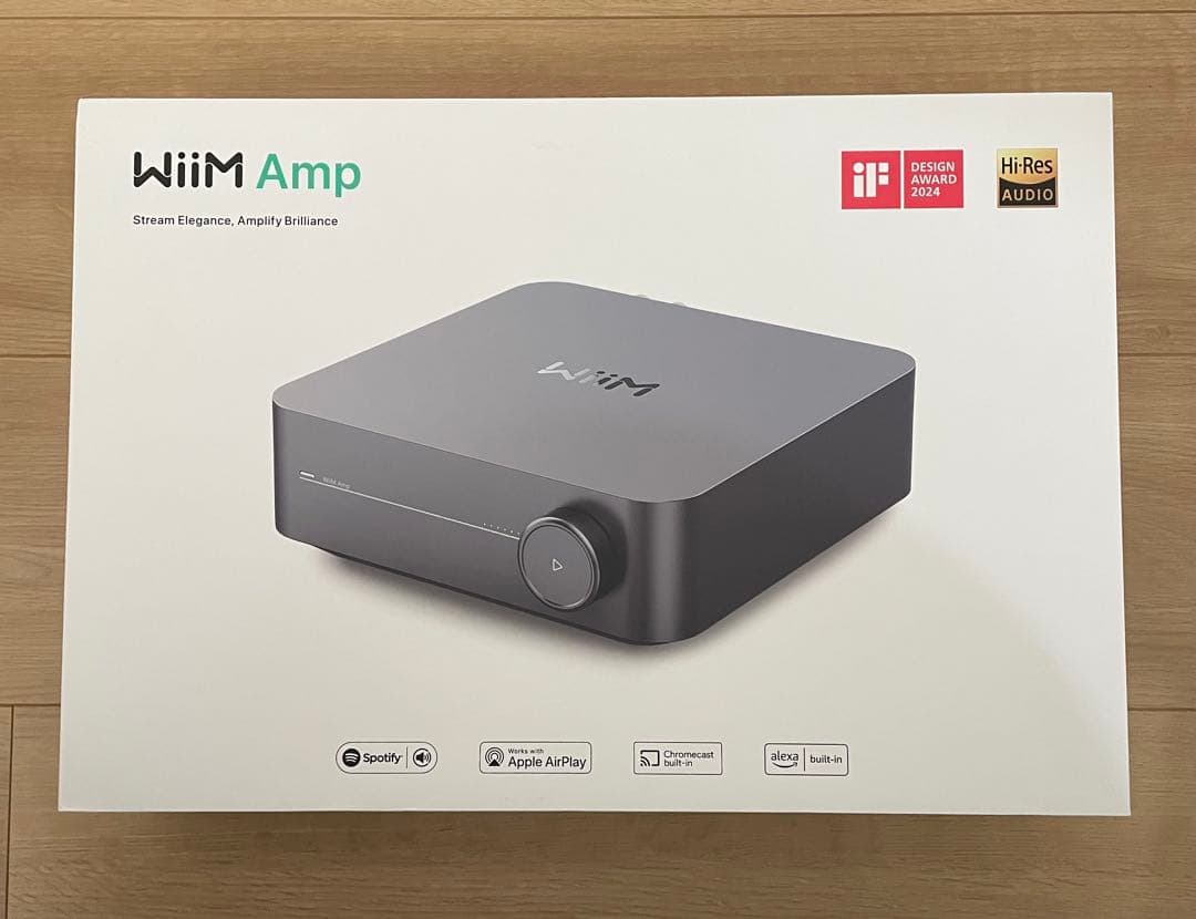 Wiim Amp スペースグレー　スペースストリーマーアンプ