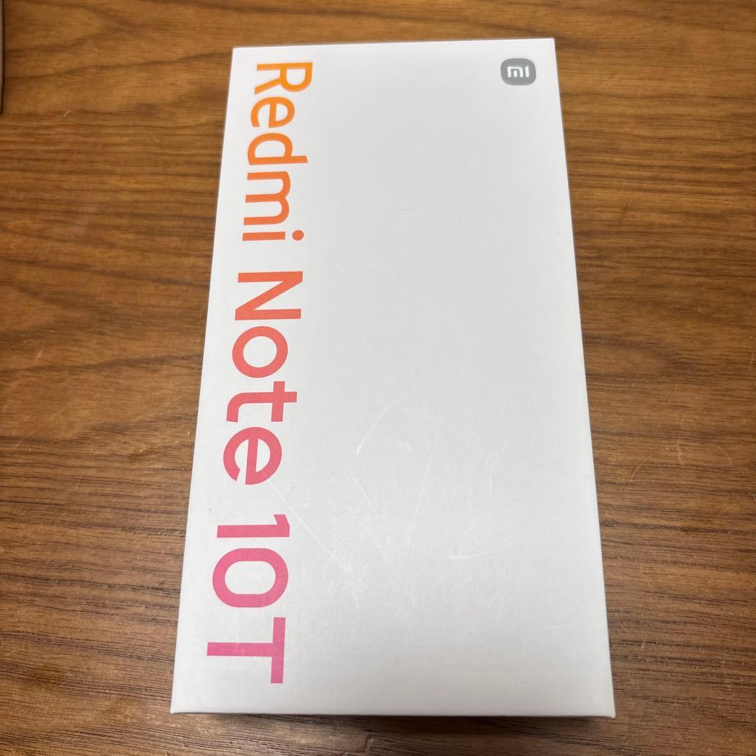 RedmiNote10T【新品未使用品】クリアケース付き