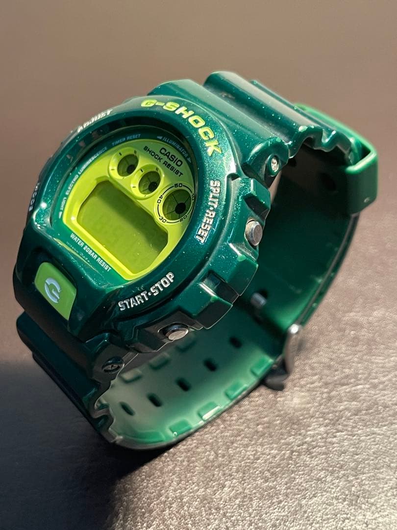 G-SHOCK 腕時計 クレイジーカラーズ グリーン　DW-6900CC