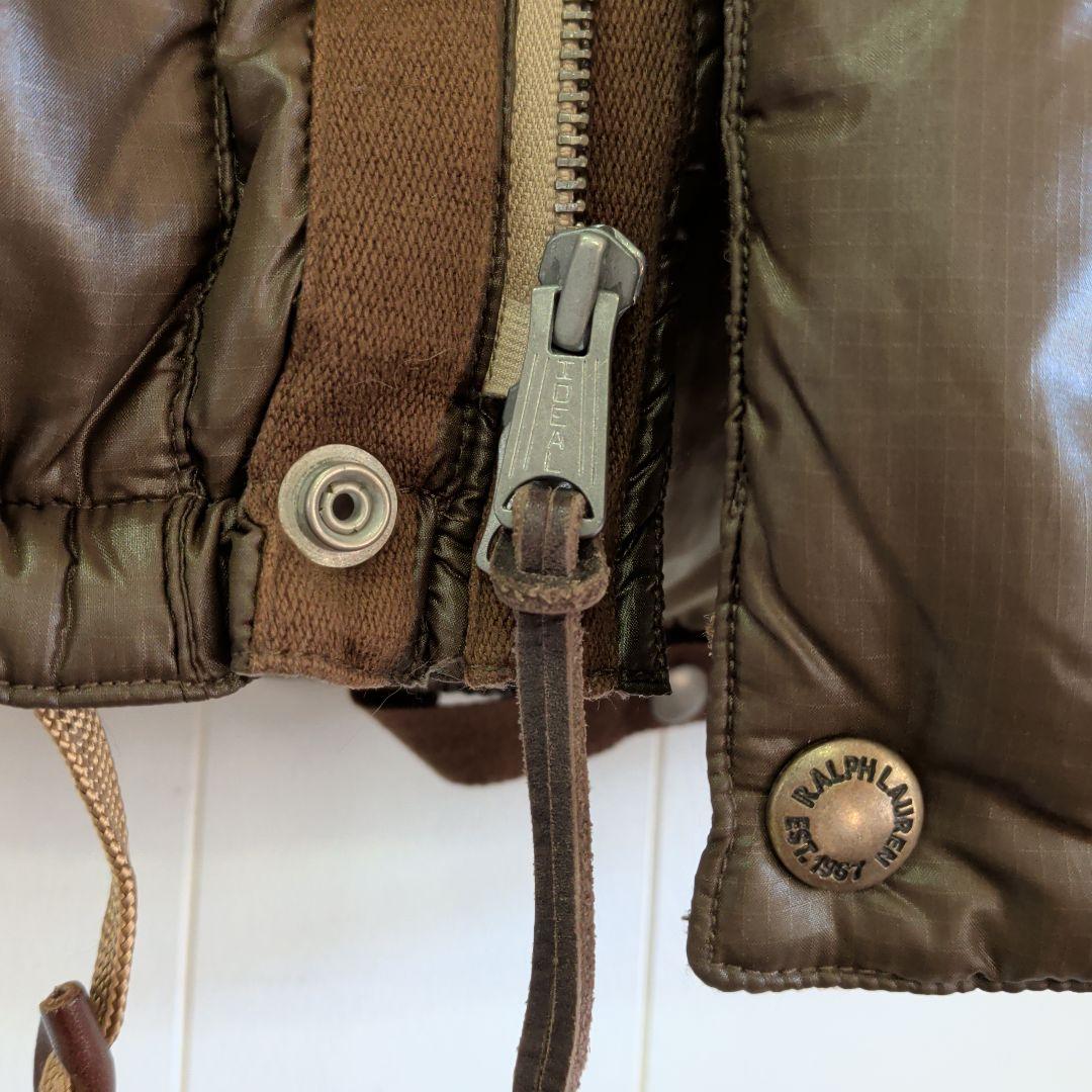 ジャケット・アウター Polo Ralph Lauren down vest M brown