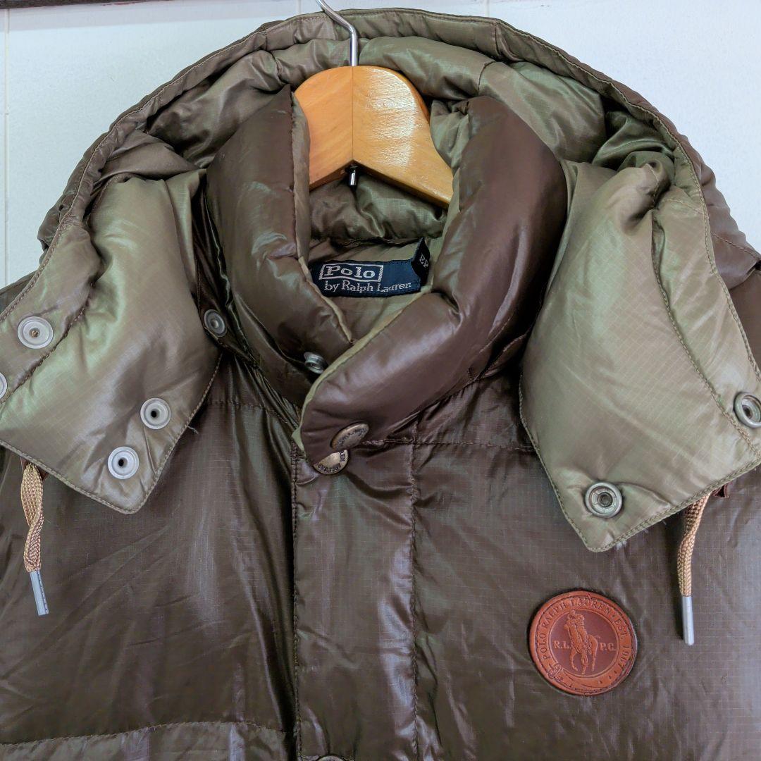 ジャケット・アウター Polo Ralph Lauren down vest M brown