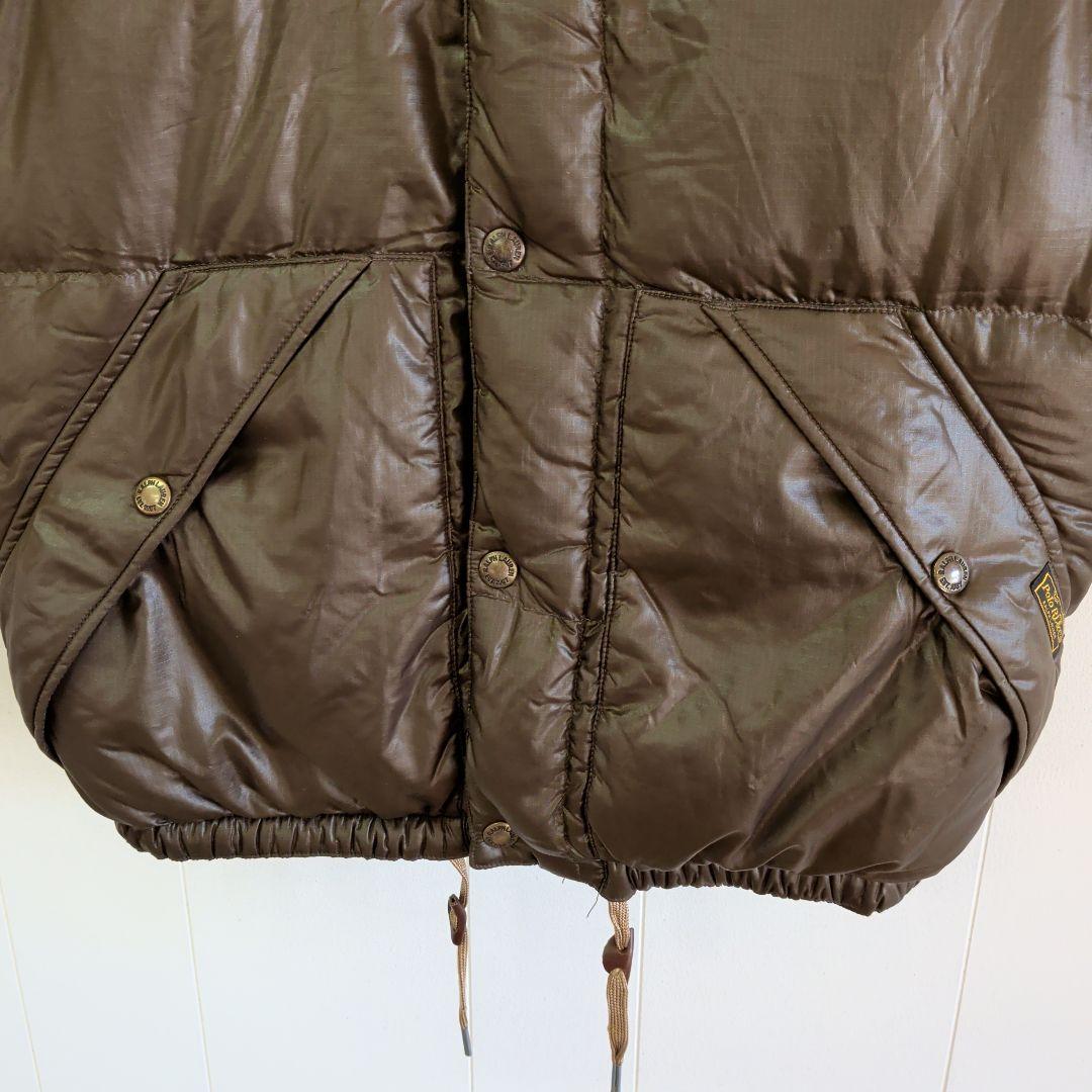 ジャケット・アウター Polo Ralph Lauren down vest M brown