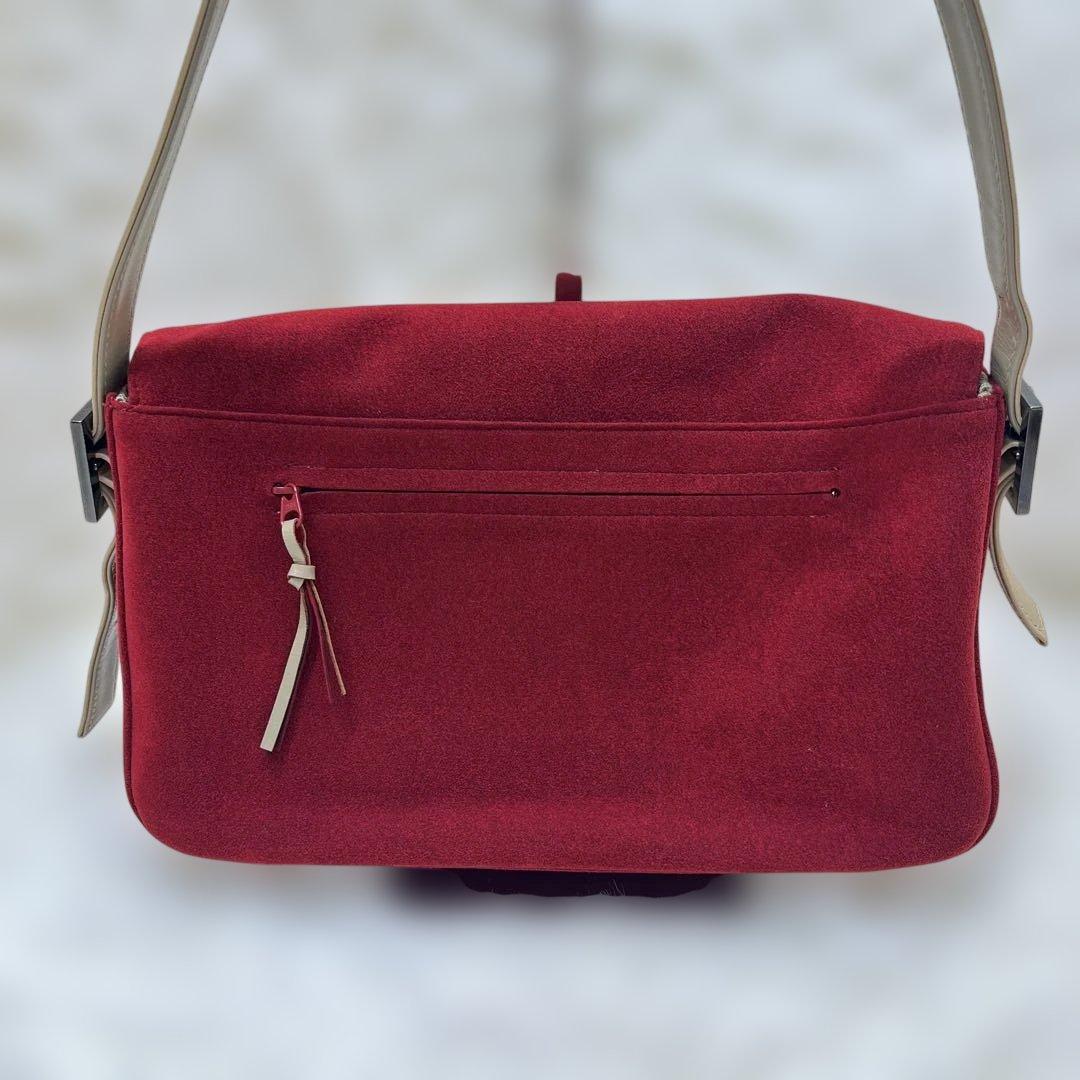 【極美品】ジバンシー　ハンドバッグ　スエード　ワインレッド　ショルダーバッグ