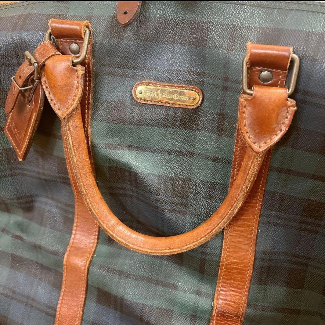 Polo Ralph Lauren ラルフローレン ボストンバッグ チェック