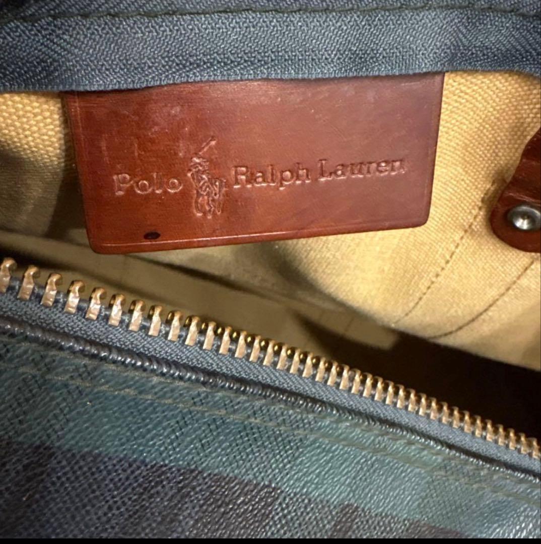 Polo Ralph Lauren ラルフローレン ボストンバッグ チェック