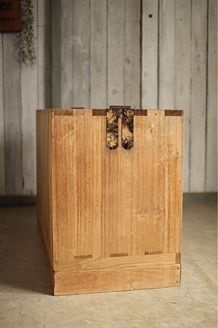 古い前面ガラスの引き出し4段　カトラリー収納　食器棚　シャツケース　古家具