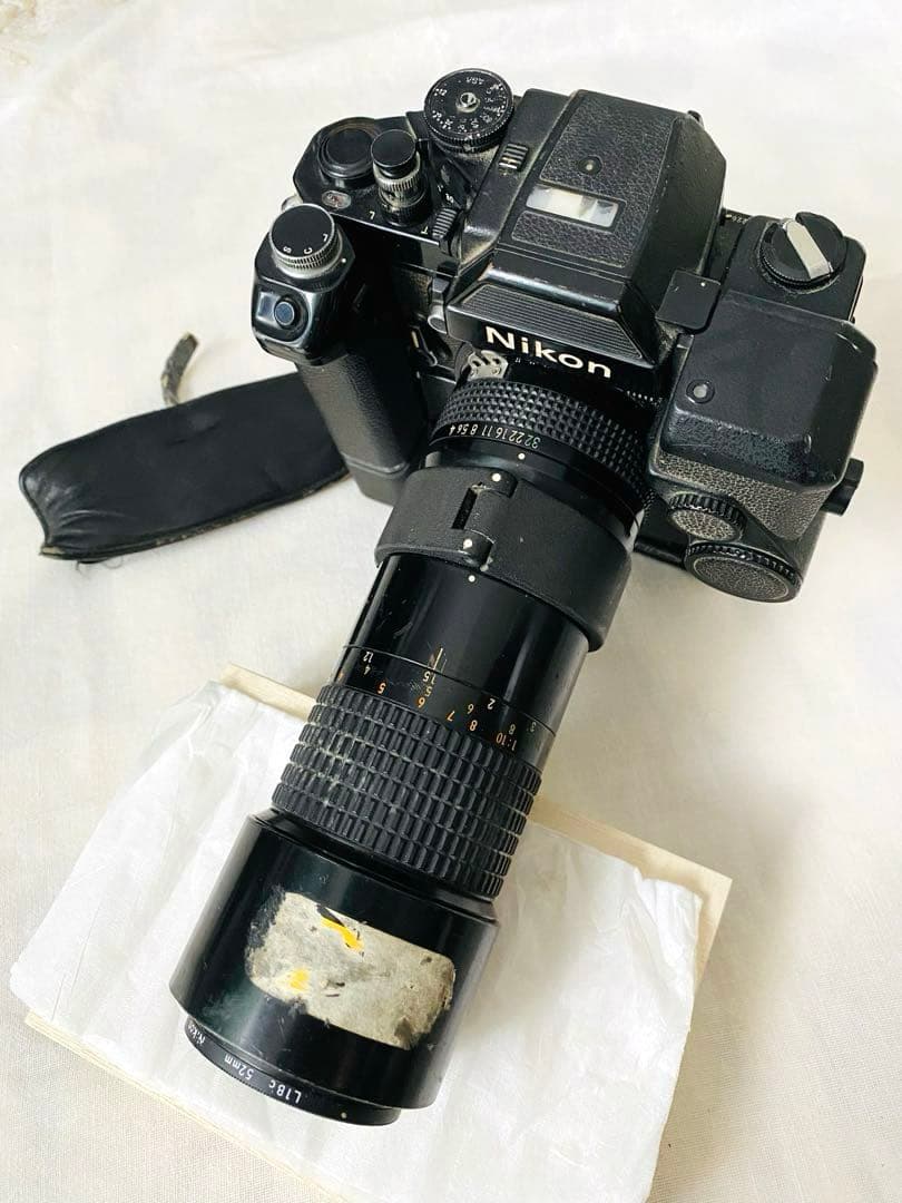 Nikon F2 カメラ MD-2 MB-1 レンズ　ピストルグリップ　説明書