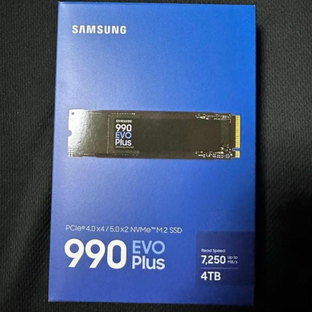 新品未開封 Samsung 990 EVO Plus 4TB SSD