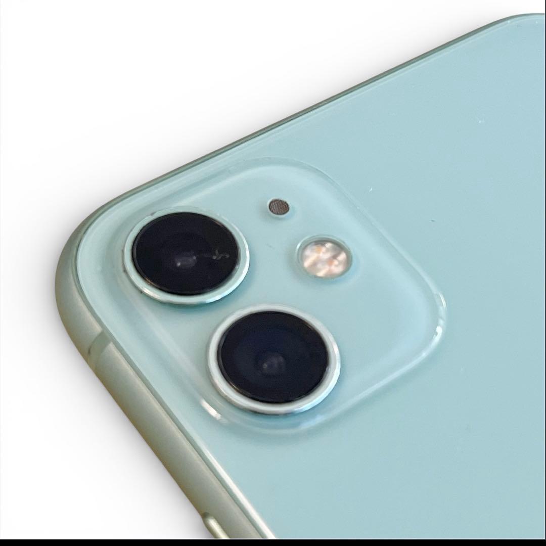 iPhone11 256GB SIMフリー ミントグリーン 本体 保護フィルム付