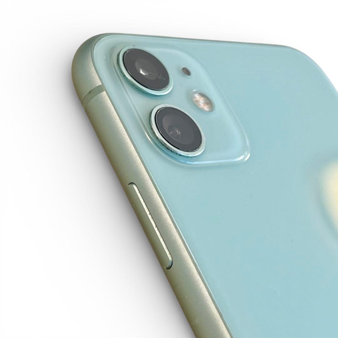 iPhone11 256GB SIMフリー ミントグリーン 本体 保護フィルム付