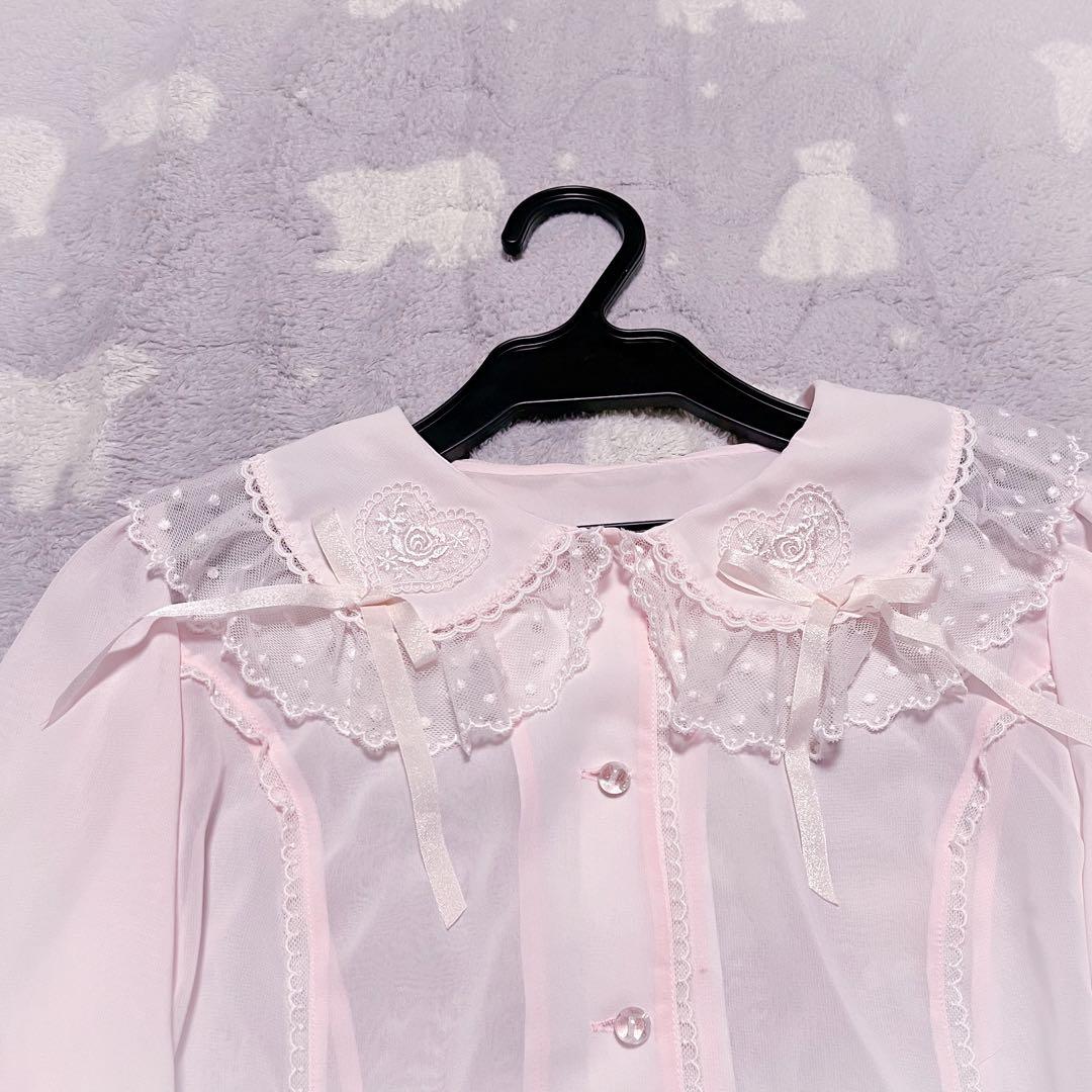 【早い者勝ち】7部袖ブラウス♡ピンク♡