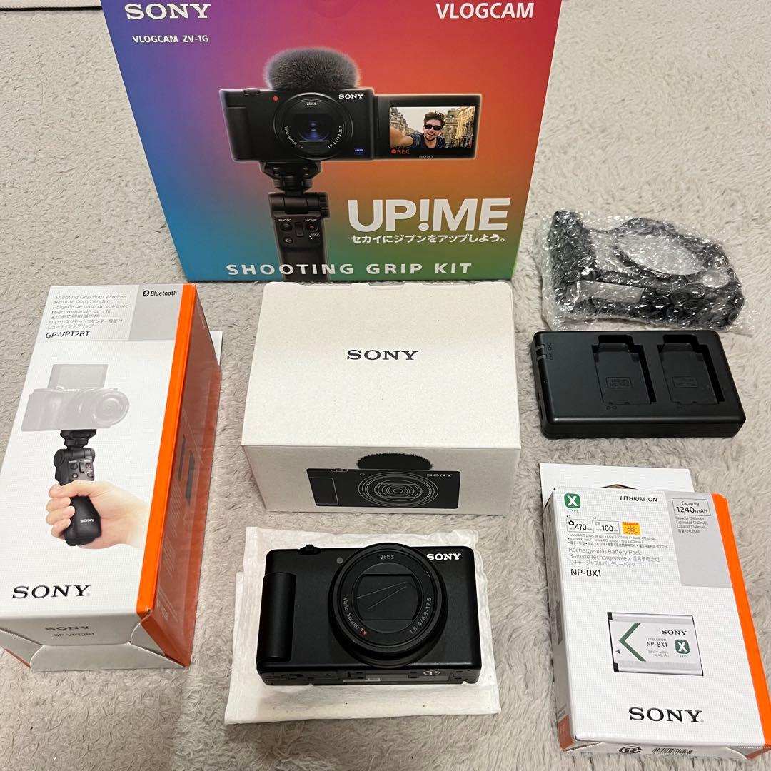 SONY VLOGCAM ZV-1Ⅱ （ZV1M2）シューティンググリップキット